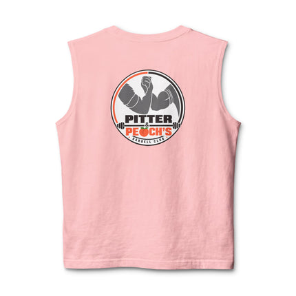 Official Pitter & Peach's Barbell Club Muscle Tank | Unisex Jersey Muscle Tank