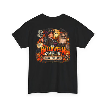 Halloween Mischief – Pepper Graves & P-Quad Halloween T-Shirt