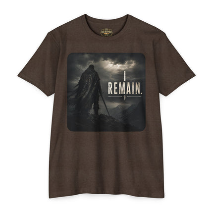 I Remain Warrior T-Shirt | Endurance Collection by TSS Outpost | Unisex CVC Jersey T-shirt
