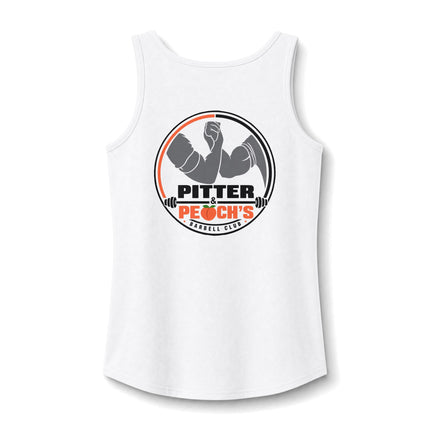 Pitter & Peach's Barbell Club Women's Core Cotton Tank Top