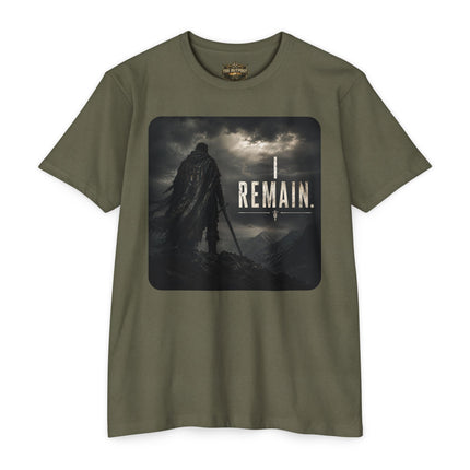 I Remain Warrior T-Shirt | Endurance Collection by TSS Outpost | Unisex CVC Jersey T-shirt