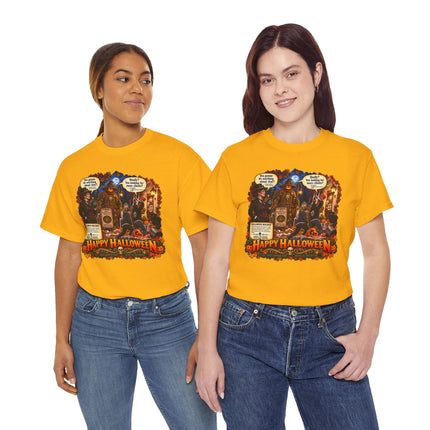 Halloween Mischief – Pepper Graves & P-Quad Halloween T-Shirt