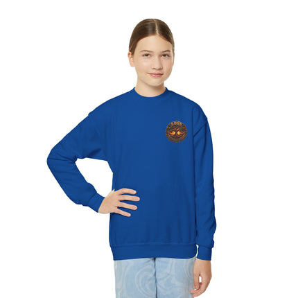 LOGS Halloween Mischief Youth Crewneck Sweatshirt | League of Guardians and Stewards