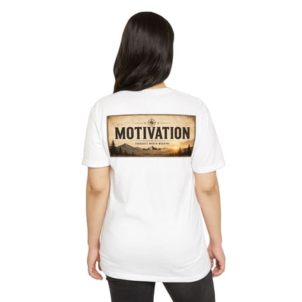 Don't Live So Hard Inspirational Motivation Quote T-Shirt Unisex CVC Jersey