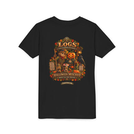 LOGS Halloween Mischief Youth T-Shirt | League of Guardians and Stewards