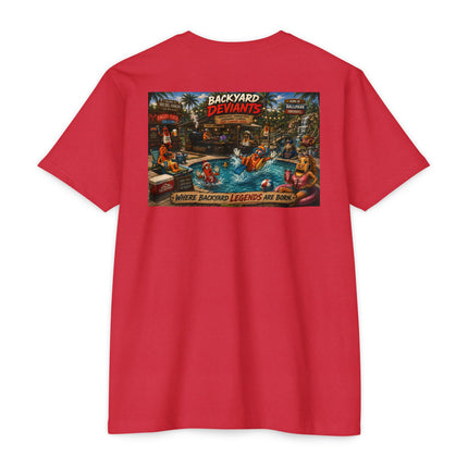 Backyard Deviants – Where Backyard Legends Are Born | Next Level 6210 Unisex T-Shirt