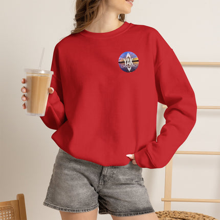 Yak Shack Survival Run 2026 | “Did You Die?” Crewneck Sweatshirt Unisex Heavy Blend™