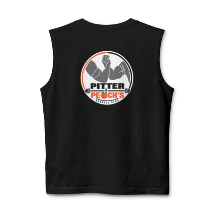Official Pitter & Peach's Barbell Club Muscle Tank | Unisex Jersey Muscle Tank