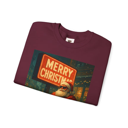The Return of Merry Christmas — Patriot Santa Revival Crewneck