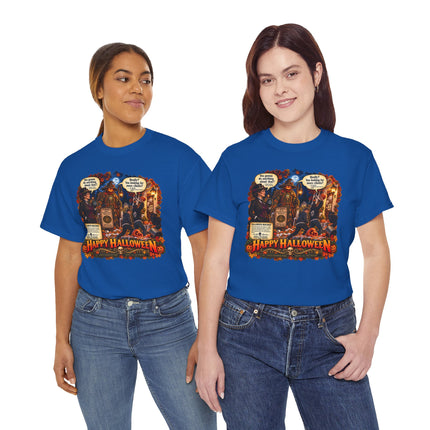 Halloween Mischief – Pepper Graves & P-Quad Halloween T-Shirt