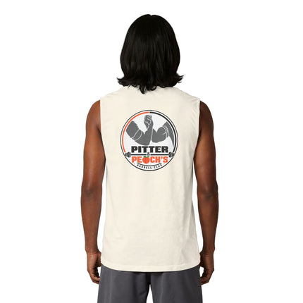 Official Pitter & Peach's Barbell Club Muscle Tank | Unisex Jersey Muscle Tank