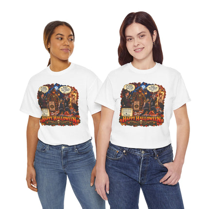 Halloween Mischief – Pepper Graves & P-Quad Halloween T-Shirt