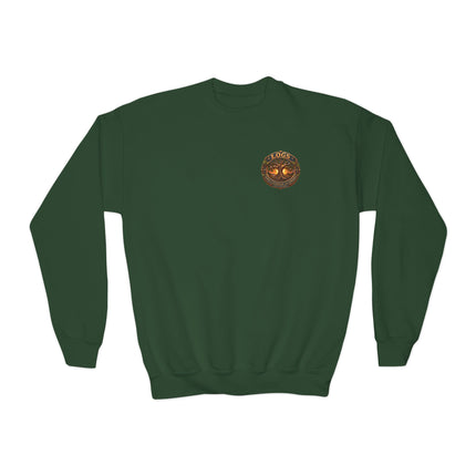 LOGS Halloween Mischief Youth Crewneck Sweatshirt | League of Guardians and Stewards