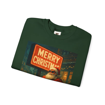 The Return of Merry Christmas — Patriot Santa Revival Crewneck