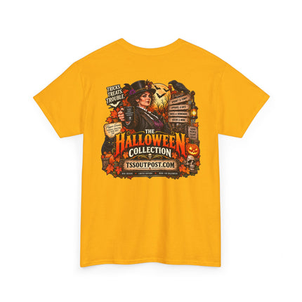 Halloween Mischief – Pepper Graves & P-Quad Halloween T-Shirt