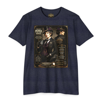 Penelope "Pepper" Graves | Professional Observer of Poor Decisions | Unisex Graphic T-Shirt