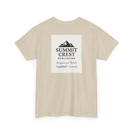 Catalabel™ Definition Tee – Weaponized Words by Summit Crest Publishing