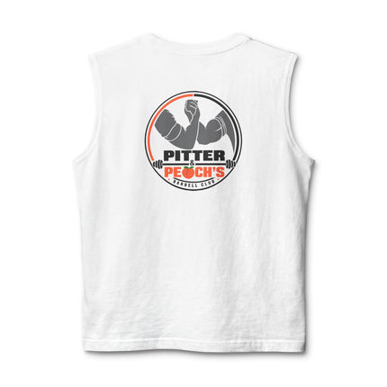 Official Pitter & Peach's Barbell Club Muscle Tank | Unisex Jersey Muscle Tank