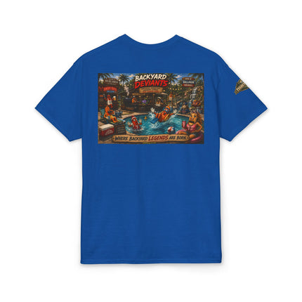Backyard Deviants – Where Backyard Legends Are Born | Unisex DryBlend® T-Shirt