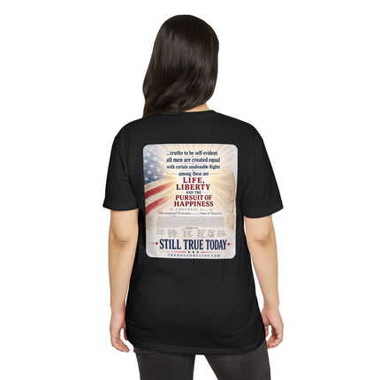 From Colonies to States – 1776 Patriotic July 4th Shirt = Unisex CVC Jersey T-shirt