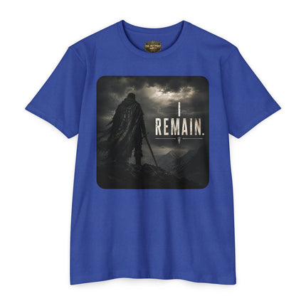 I Remain Warrior T-Shirt | Endurance Collection by TSS Outpost | Unisex CVC Jersey T-shirt