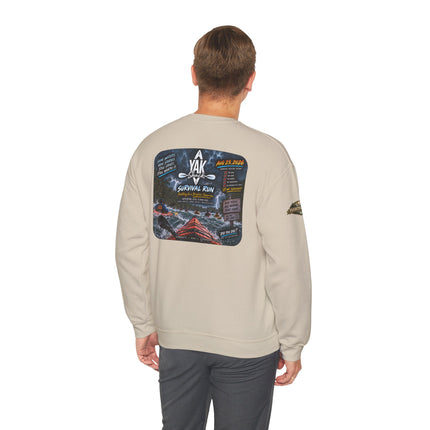Yak Shack Survival Run 2026 | “Did You Die?” Crewneck Sweatshirt Unisex Heavy Blend™
