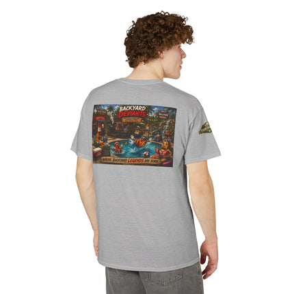Backyard Deviants – Where Backyard Legends Are Born | Unisex DryBlend® T-Shirt