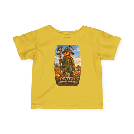 Peter P⁴ Pumpkin Patch Protector Halloween Infant Fine Jersey Tee