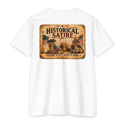 1776 Management Has Changed Patriotic Historical Satire T-Shirt Unisex CVC Jersey