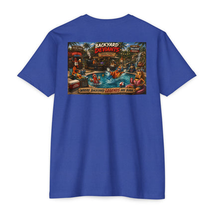 Backyard Deviants – Where Backyard Legends Are Born | Next Level 6210 Unisex T-Shirt