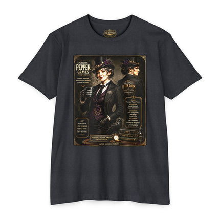 Penelope "Pepper" Graves | Professional Observer of Poor Decisions | Unisex Graphic T-Shirt