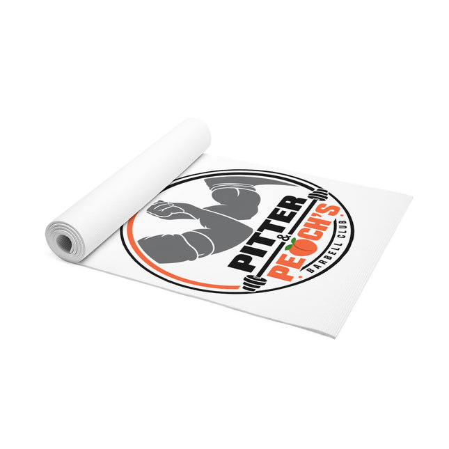 Pitter & Peach's Barbell Club Fitness & Training Yoga Mat | Foam Yoga Mat