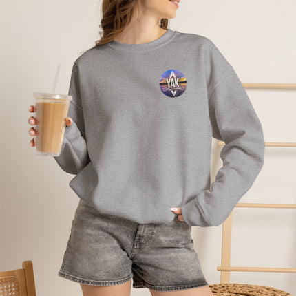 Yak Shack Survival Run 2026 | “Did You Die?” Crewneck Sweatshirt Unisex Heavy Blend™