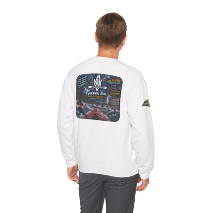 Yak Shack Survival Run 2026 | “Did You Die?” Crewneck Sweatshirt Unisex Heavy Blend™