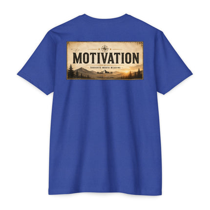 Don't Live So Hard Inspirational Motivation Quote T-Shirt Unisex CVC Jersey