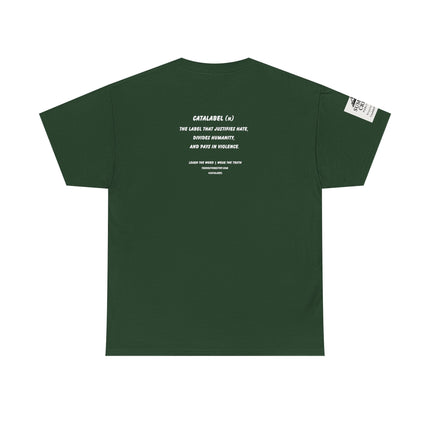 Your Speech Is Free – Catalabel Statement T-Shirt | Free Speech, Accountability & STFU Apparel