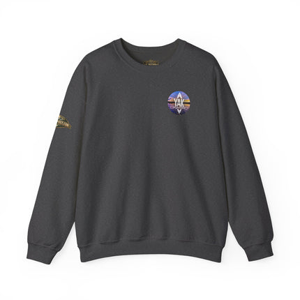Yak Shack Survival Run 2026 | “Did You Die?” Crewneck Sweatshirt Unisex Heavy Blend™