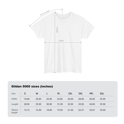 I Love You Valentine's Day Unisex Heavy Cotton T-Shirt