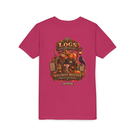 LOGS Halloween Mischief Youth T-Shirt | League of Guardians and Stewards