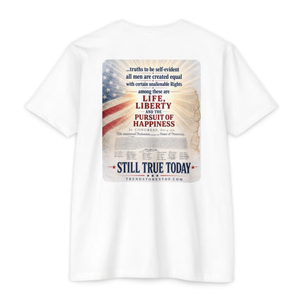 56 Signatories – One Declaration. One Cause. One Nation. Patriotic Shirt - Unisex CVC Jersey T-shirt