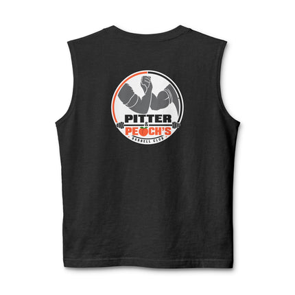 Official Pitter & Peach's Barbell Club Muscle Tank | Unisex Jersey Muscle Tank