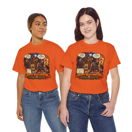 Halloween Mischief – Pepper Graves & P-Quad Halloween T-Shirt