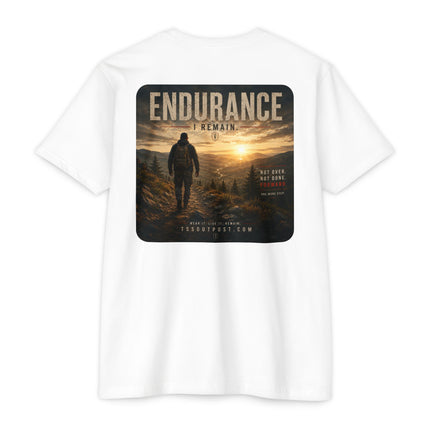 I Remain Warrior T-Shirt | Endurance Collection by TSS Outpost | Unisex CVC Jersey T-shirt