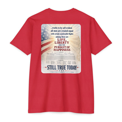 56 Signatories – One Declaration. One Cause. One Nation. Patriotic Shirt - Unisex CVC Jersey T-shirt