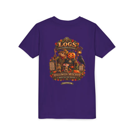 LOGS Halloween Mischief Youth T-Shirt | League of Guardians and Stewards
