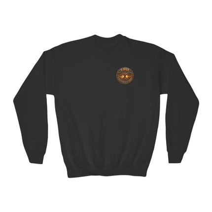 LOGS Halloween Mischief Youth Crewneck Sweatshirt | League of Guardians and Stewards