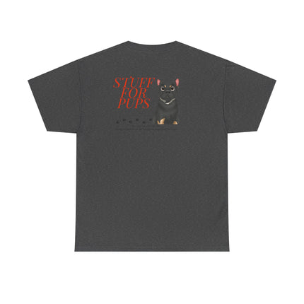 Stuff For Pups™ Support T-Shirt – Unisex Heavy Cotton Tee