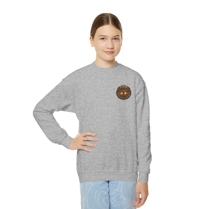 LOGS Halloween Mischief Youth Crewneck Sweatshirt | League of Guardians and Stewards