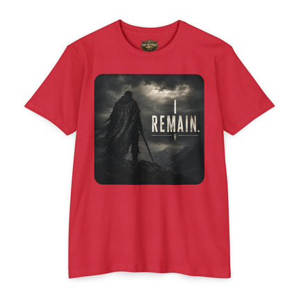I Remain Warrior T-Shirt | Endurance Collection by TSS Outpost | Unisex CVC Jersey T-shirt