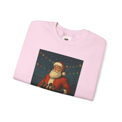 North Pole Press Conference Santa Sweatshirt | Funny Vintage Christmas Crewneck by Trend Store Stop